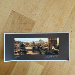 Matted sketch/painting